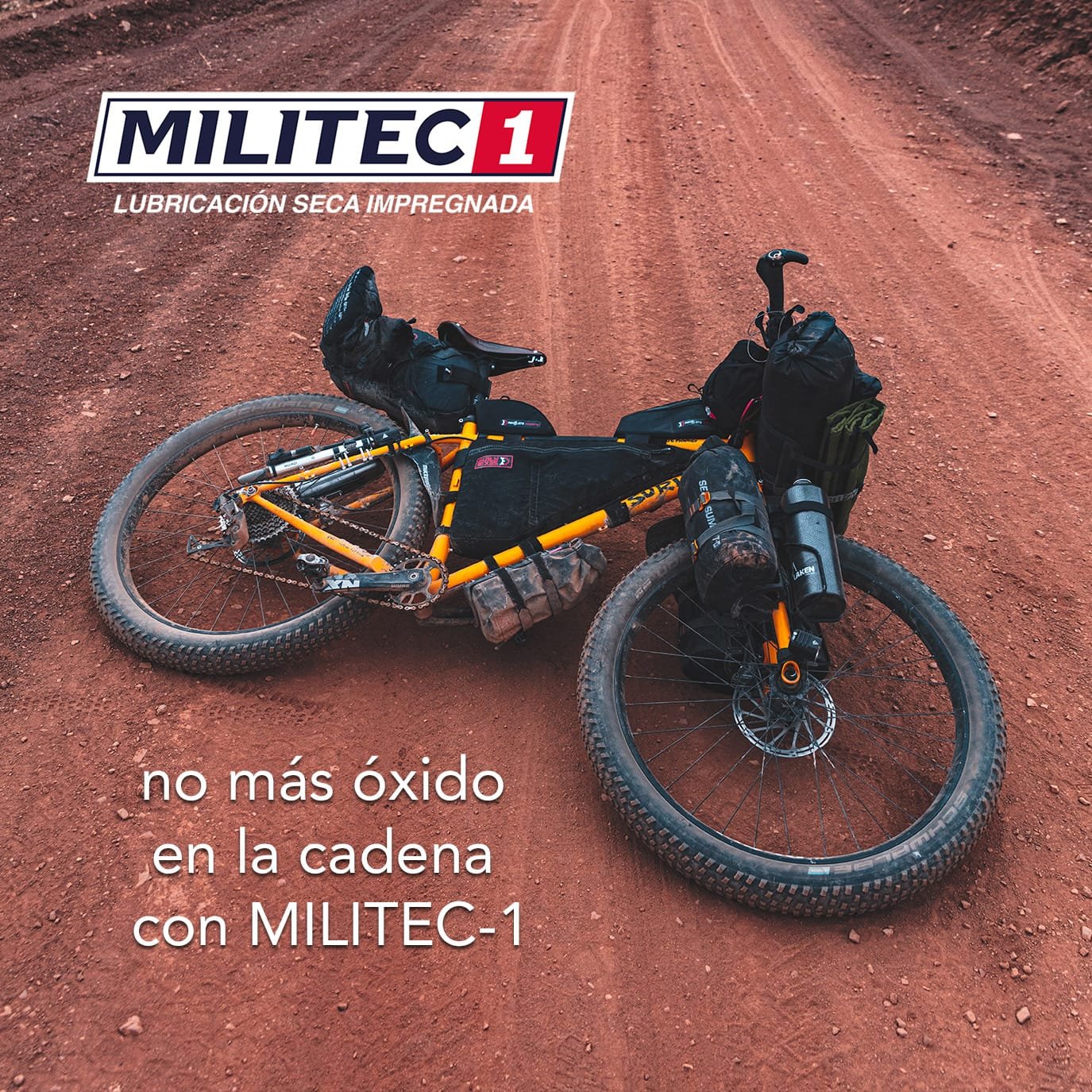 MILITEC-1 EN SU BICICLETA