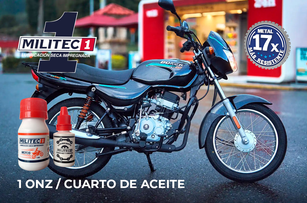 MILITEC-1 MOTOS. Cadenas y piñones