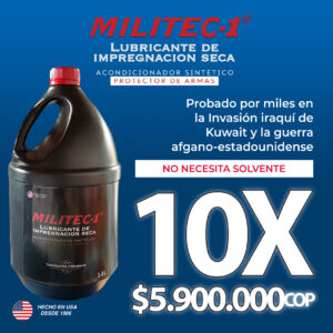 10 Galones de MILITEC-1 Armas