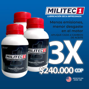 3X LUBRICANTE Militec-1 200mL tratamiento antifricción, lubricación seca impregnada (copia)